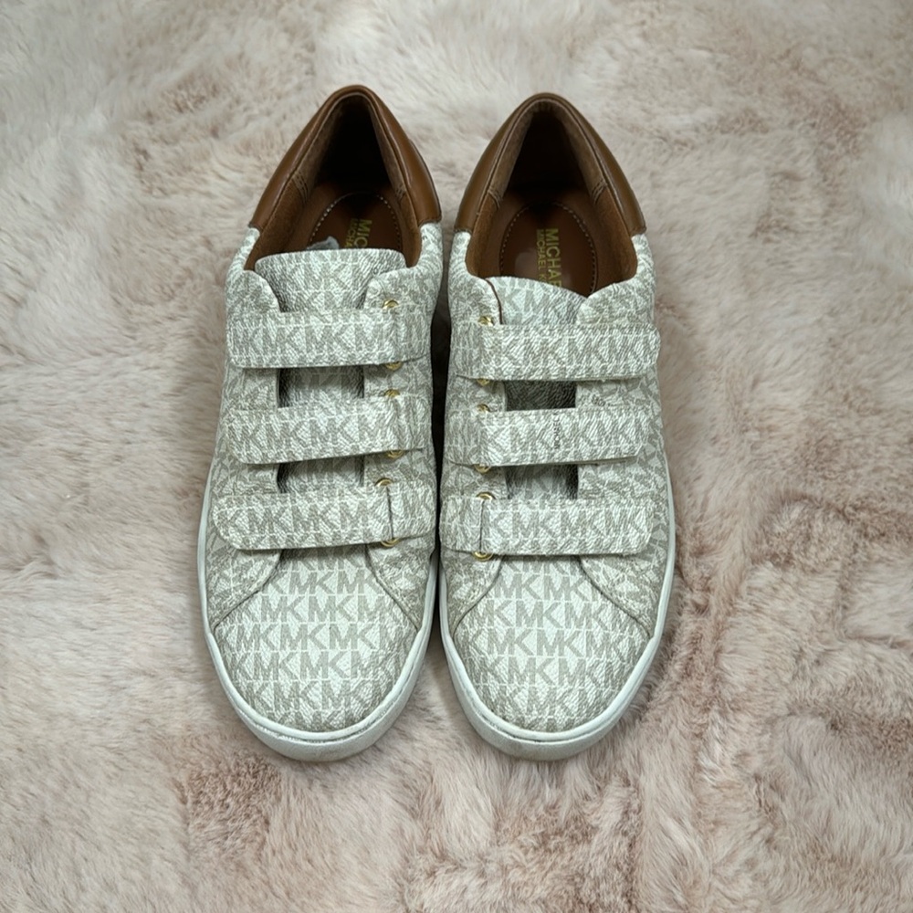 MK velcro slip on sneakers